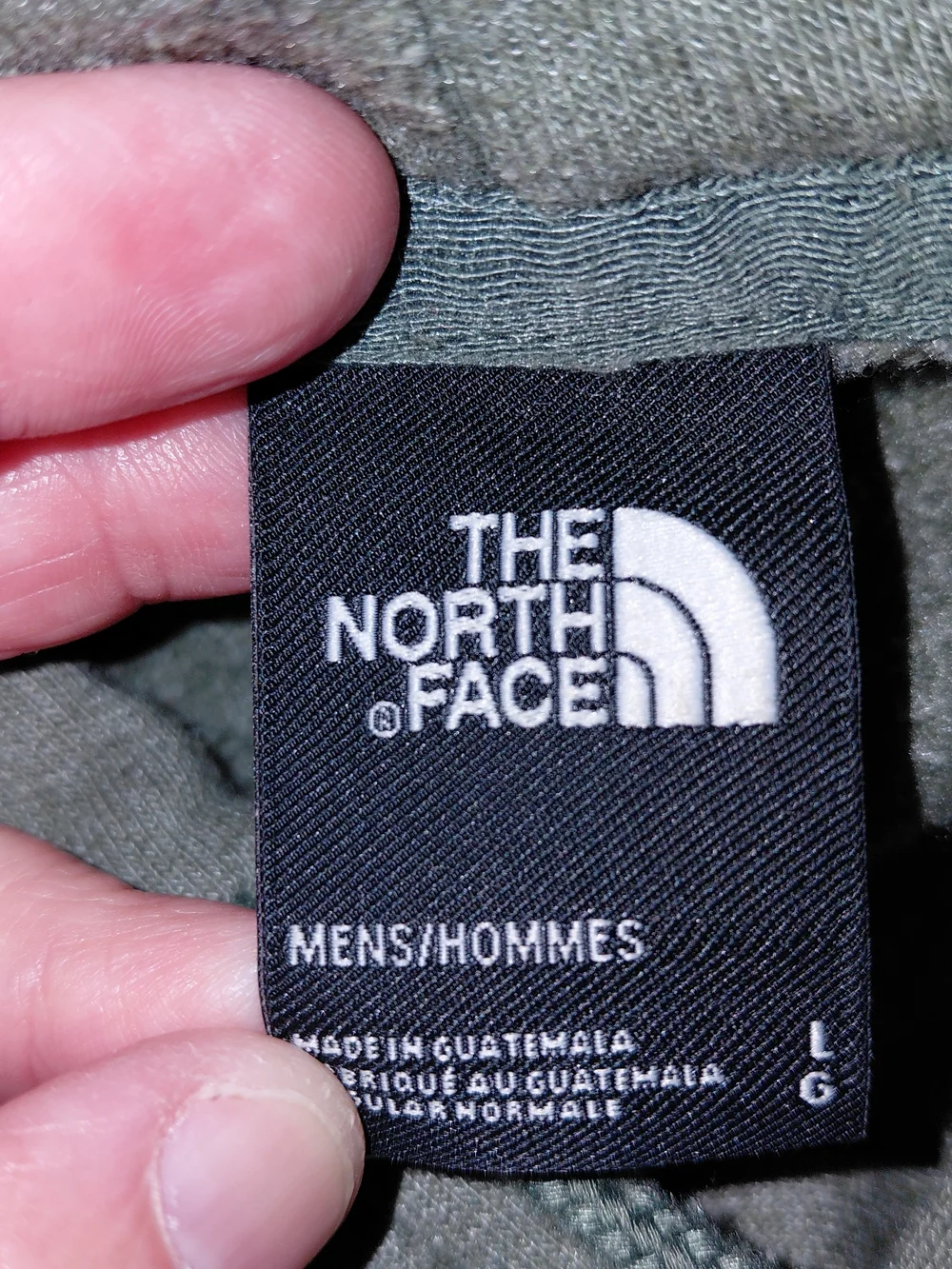 The North Face Olive Logo Pullover Hoodie #2369